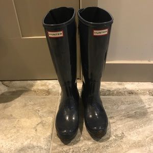 Hunter rain boots